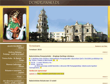 Tablet Screenshot of pompejanska.pl